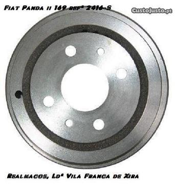 Fiat Panda ll 169 + Fiat Lancia tambor travão trás