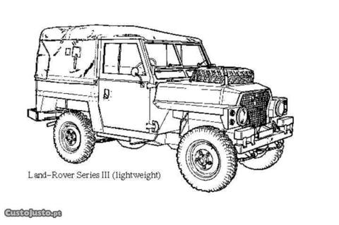 Land Rover Lightweight serie 3 peças