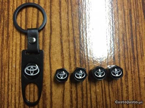 Tampas válvulas (pipos) Toyota + Porta chaves