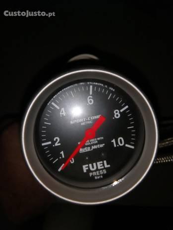 Manometro pressão de gasolina Autometer Sport Comp