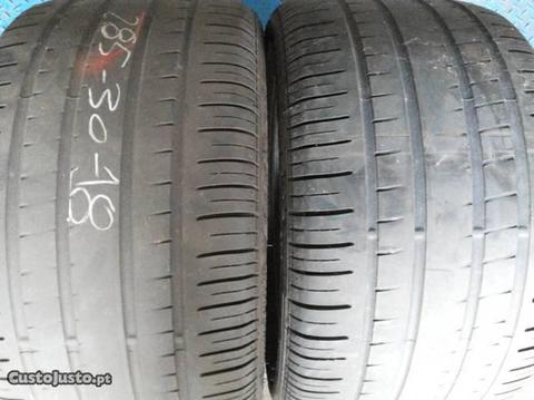2 pneus 285 30 18 usados com garantia em bom estad