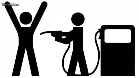 Autocolante Assalto Da Gasolina