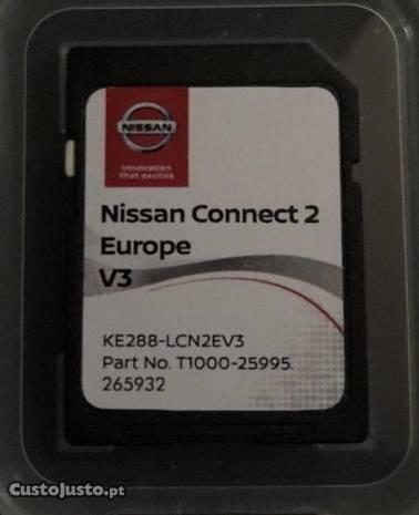 NISSAN Cartão SD GPS Connect 2 Europa - v. 2018