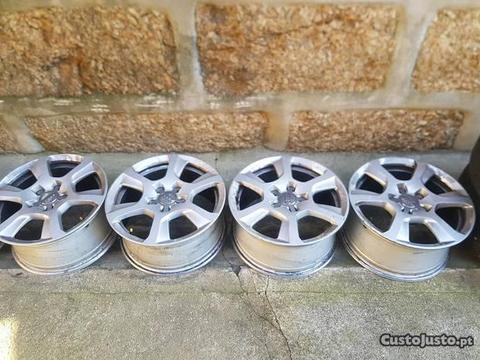 4 jantes 16 furaçao 5x112 originais Audi