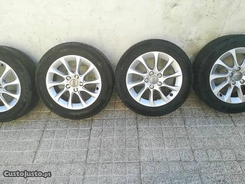 Jantes 16 Audi com pneus seminovos