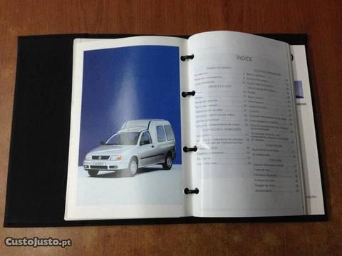Livros - Manuais Com Capa -Volkswagen Caddy 2002