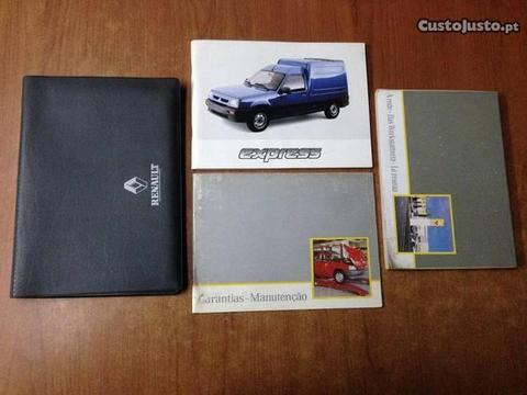 Livros Manuais Completos C/Capa Renault Express 97