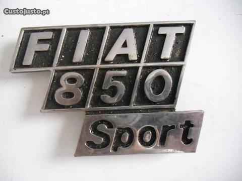 Emblema Fiat 850 Sport Coupé