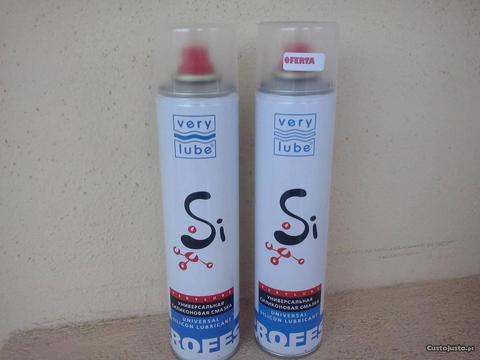 Universal silicone spray