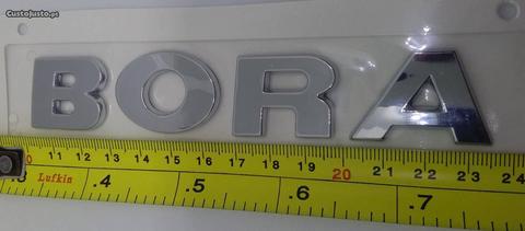 Simbolo letras mala vw Bora cromado 135mm